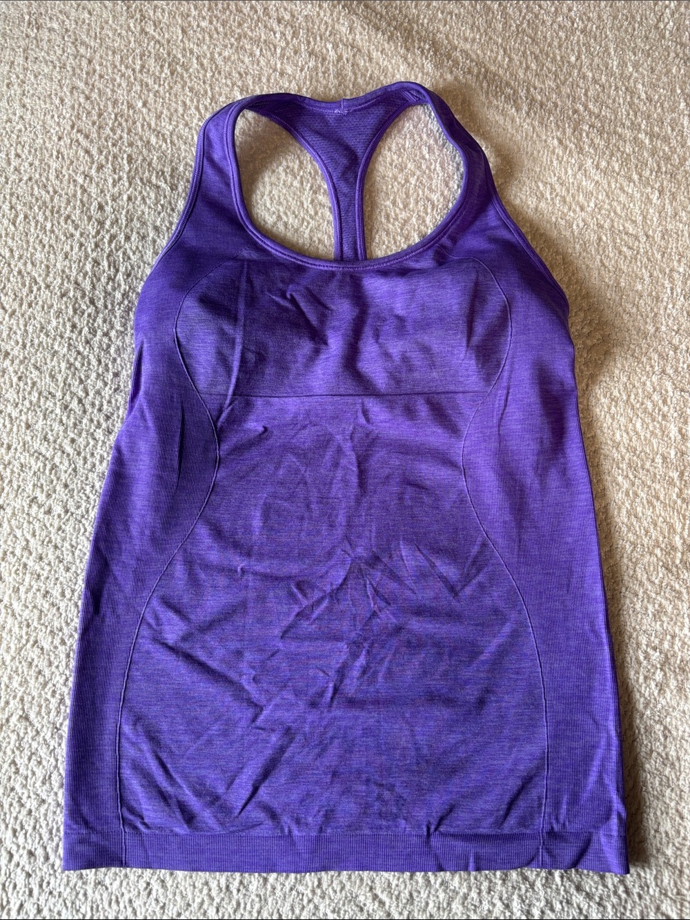 Lululemon Purple Racerback Women's Tank Top